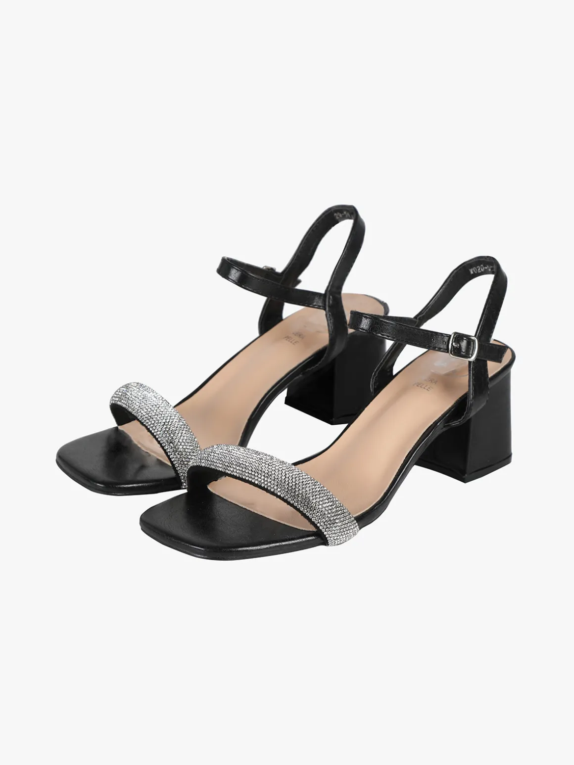 Galia Sandali donna con tacco e strass