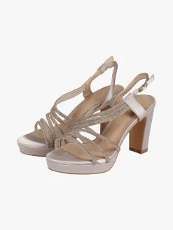 Galia Sandali donna con tacco e plateau