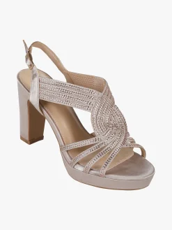 Galia Sandali donna con tacco e plateau