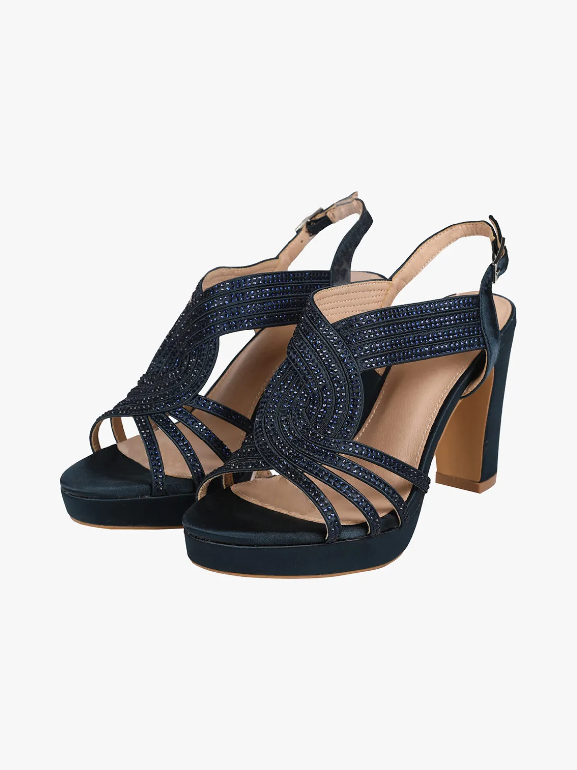Galia Sandali donna con tacco e plateau