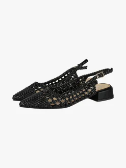 Galia Slingback donna a punta effetto corda