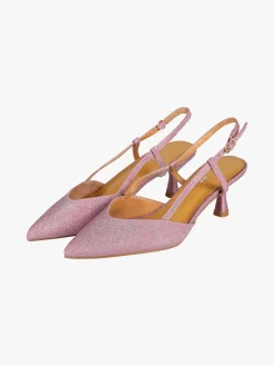 Galia Slingback donna glitterate a punta