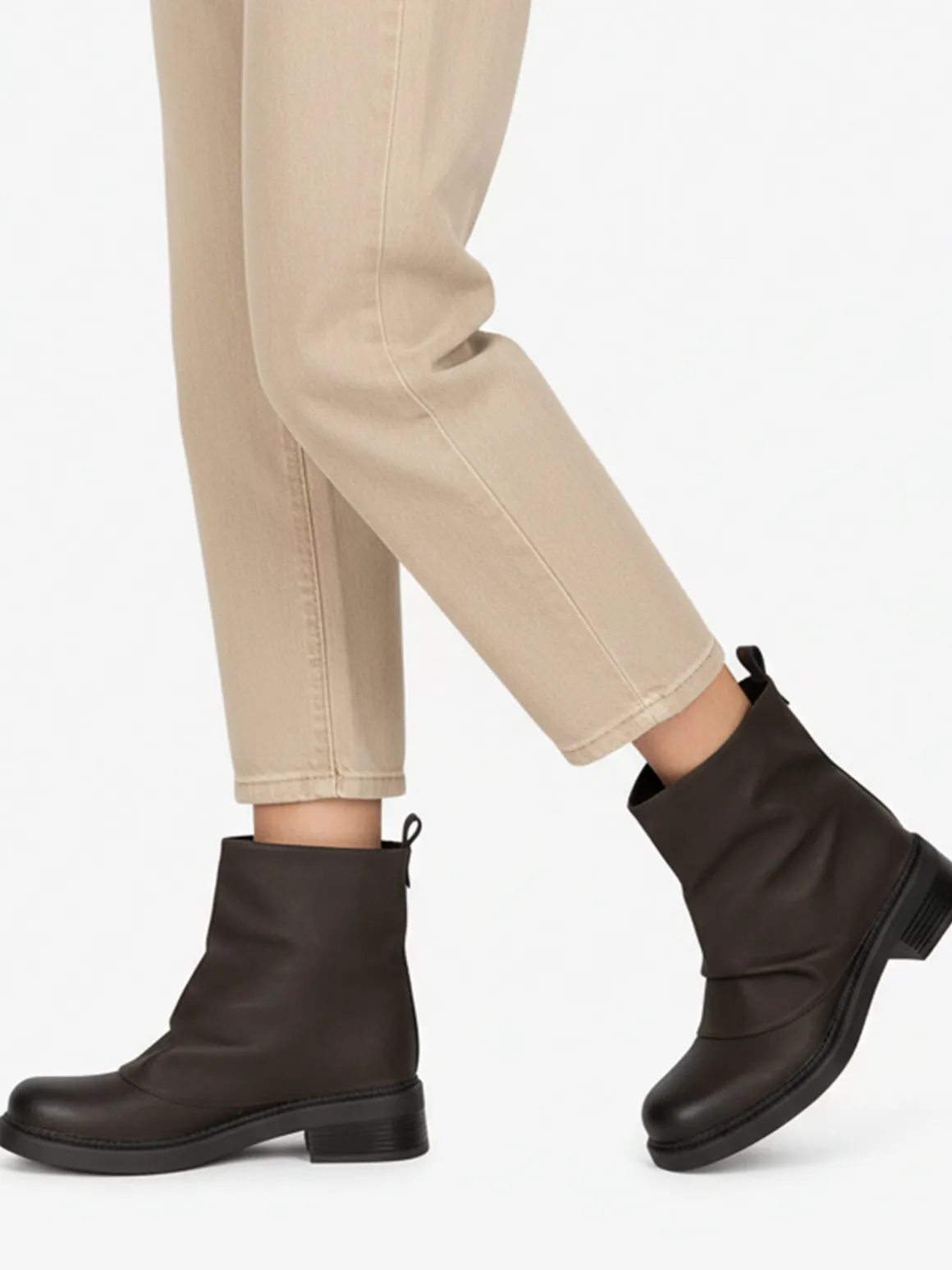 Galia Stivaletti donna slouchy - moro