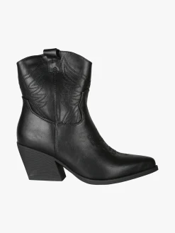 Galia Stivaletti donna texani con ricami - nero