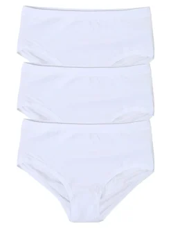 Garda Confezione da 3 maxi slip in cotone bielastico - bianco