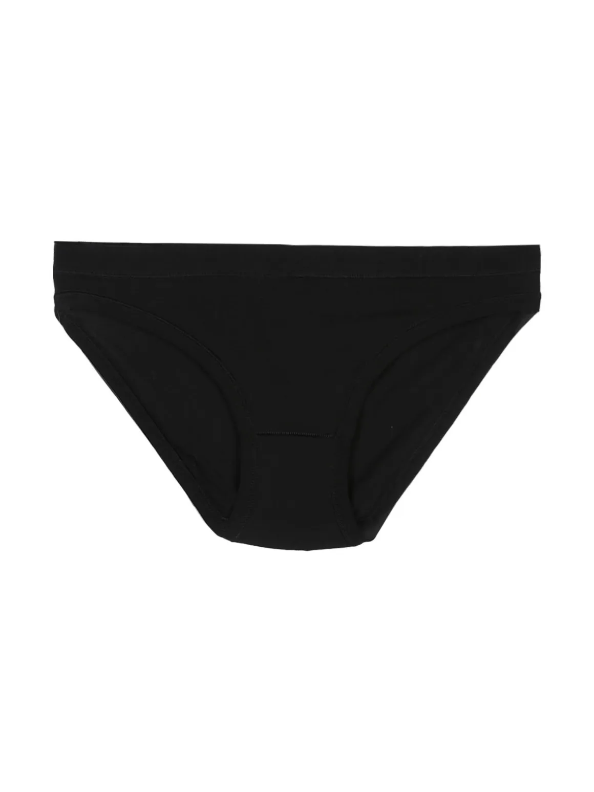 Garda Confezione da 3 slip mini da donna in cotone bielastico - nero