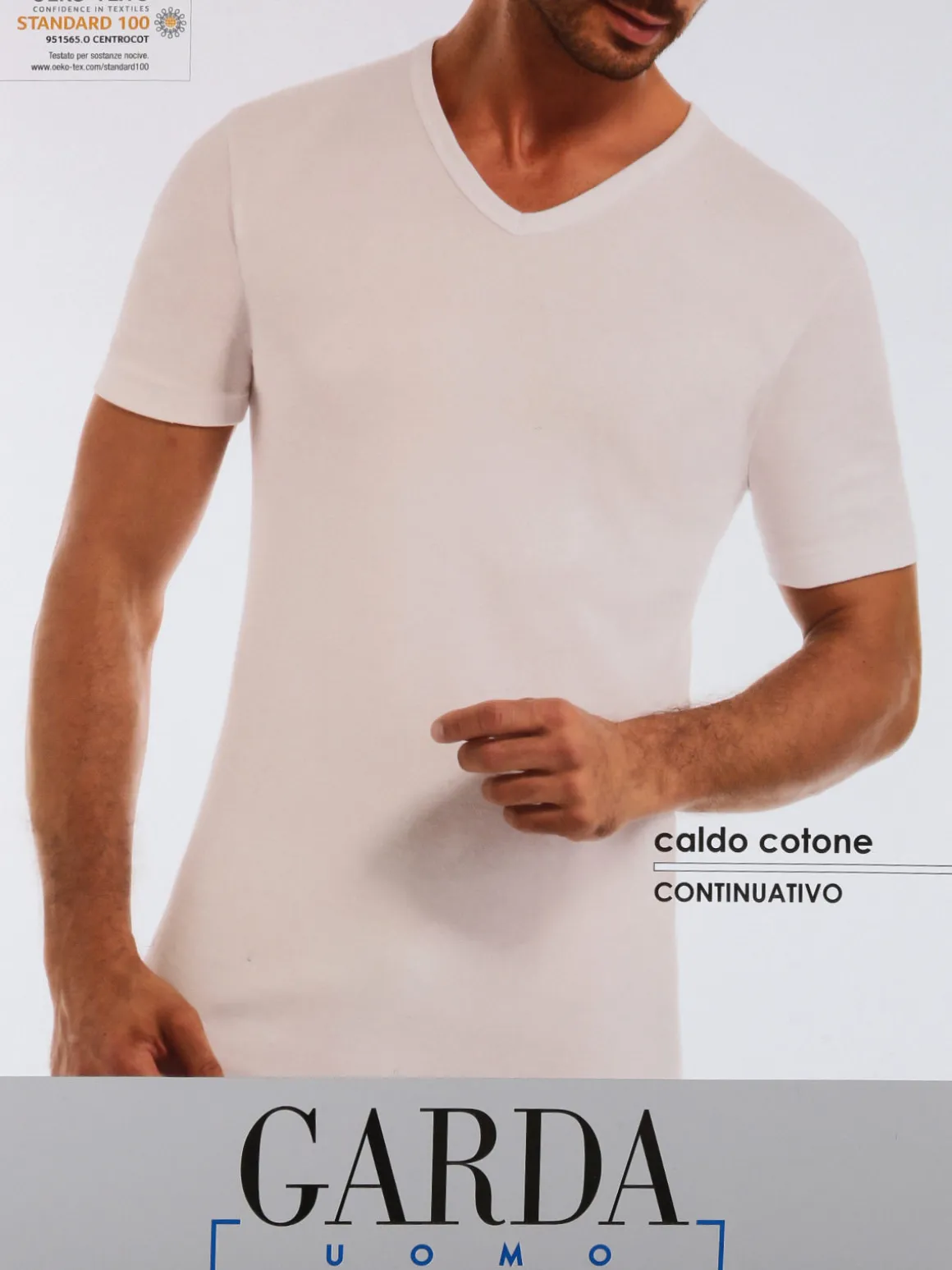 Garda Maglia intima manica corta in caldo cotone