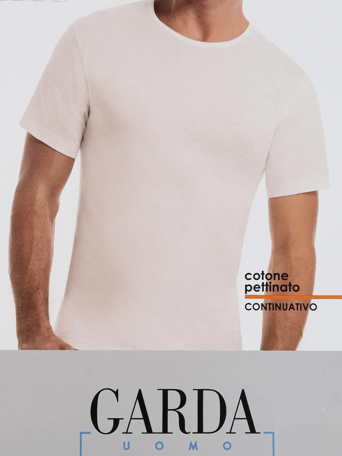 Garda T-shirt intima uomo girocollo