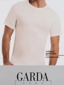 Garda T-shirt intima uomo girocollo