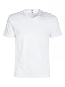 Garda T-shirt intima uomo scollo V in cotone bielastico