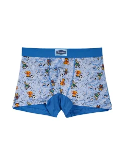 Gasolino Boxer bambino in cotone - blu