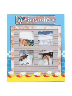 Gasolino Boxer da bambino con stampe