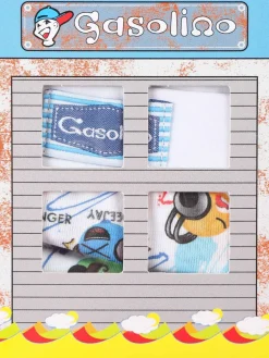 Gasolino Boxer da bambino con stampe