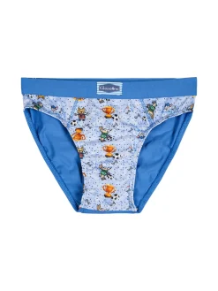 Gasolino Slip bambino in cotone - blu