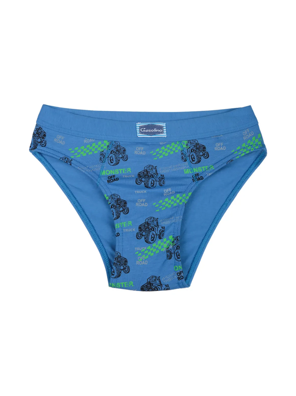Gasolino Slip bimbo in cotone con stampe