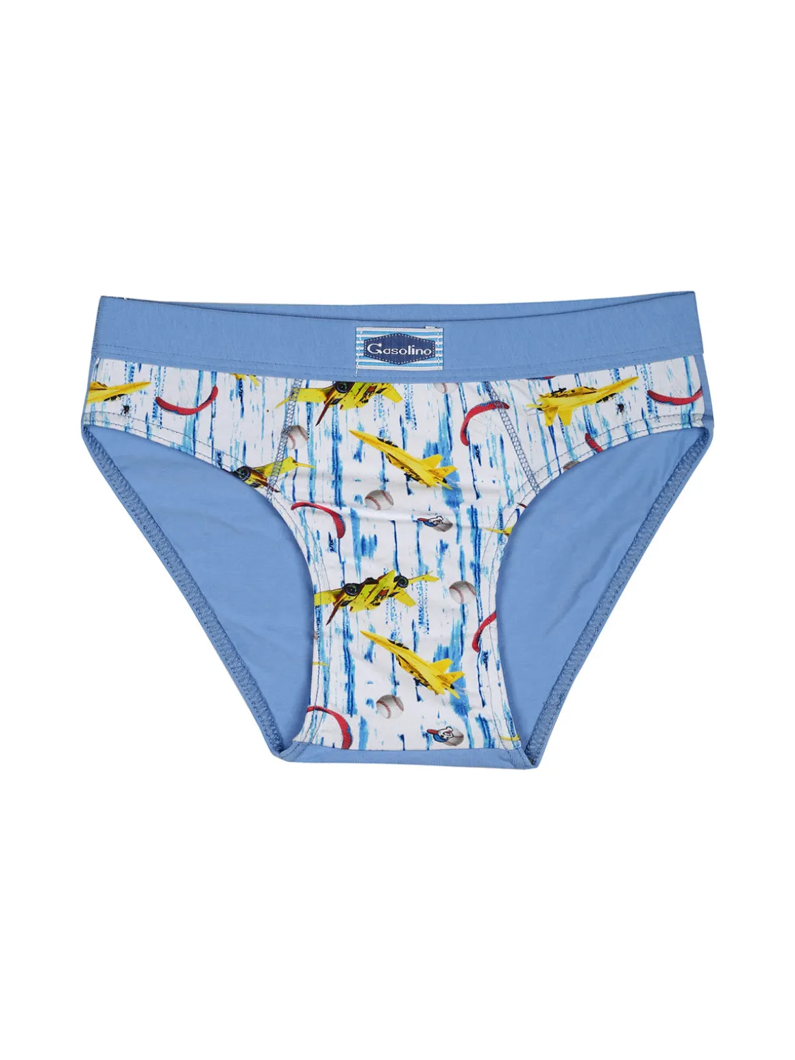Gasolino Slip da bambino in cotone - azzurro