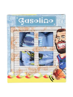 Gasolino Slip da bambino in cotone - jeans