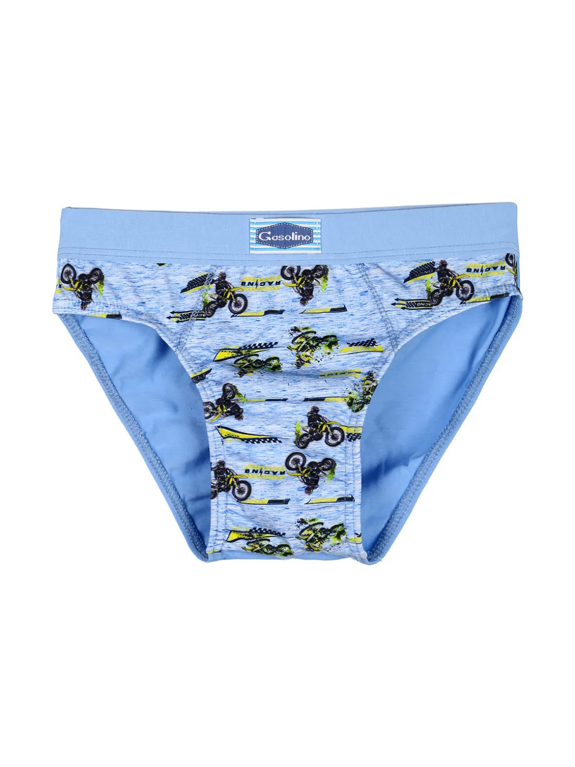 Gasolino Slip da bambino in cotone - jeans