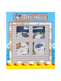 Gasolino Slip in cotone da bambino con stampe