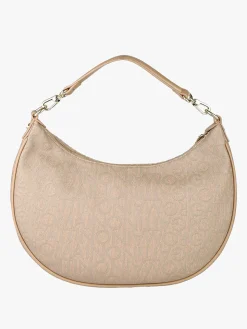 Gattinoni Borsa donna con stampe logo - taupe