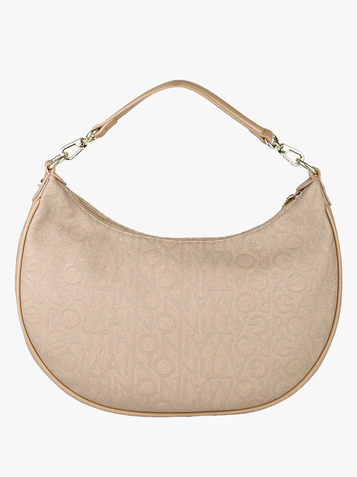 Gattinoni Borsa donna con stampe logo - taupe
