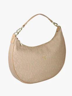 Gattinoni Borsa donna con stampe logo - taupe