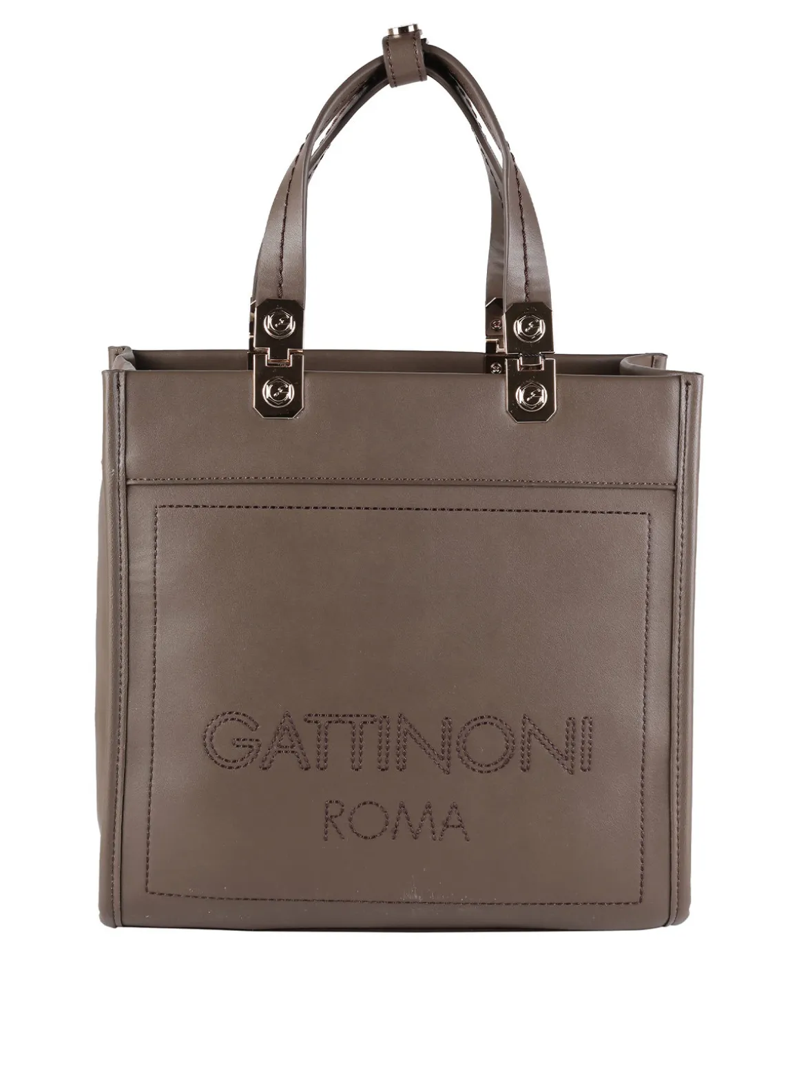 Gattinoni Borsa rigida da donna con doppi manici