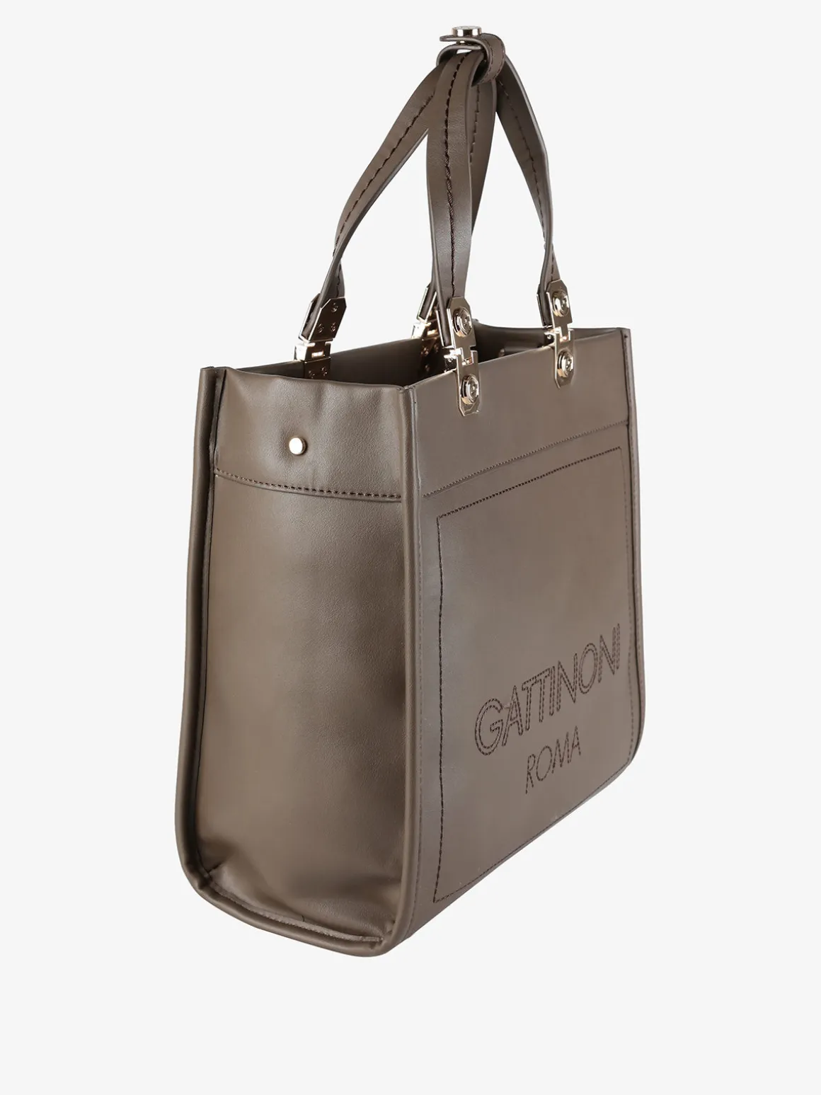 Gattinoni Borsa rigida da donna con doppi manici