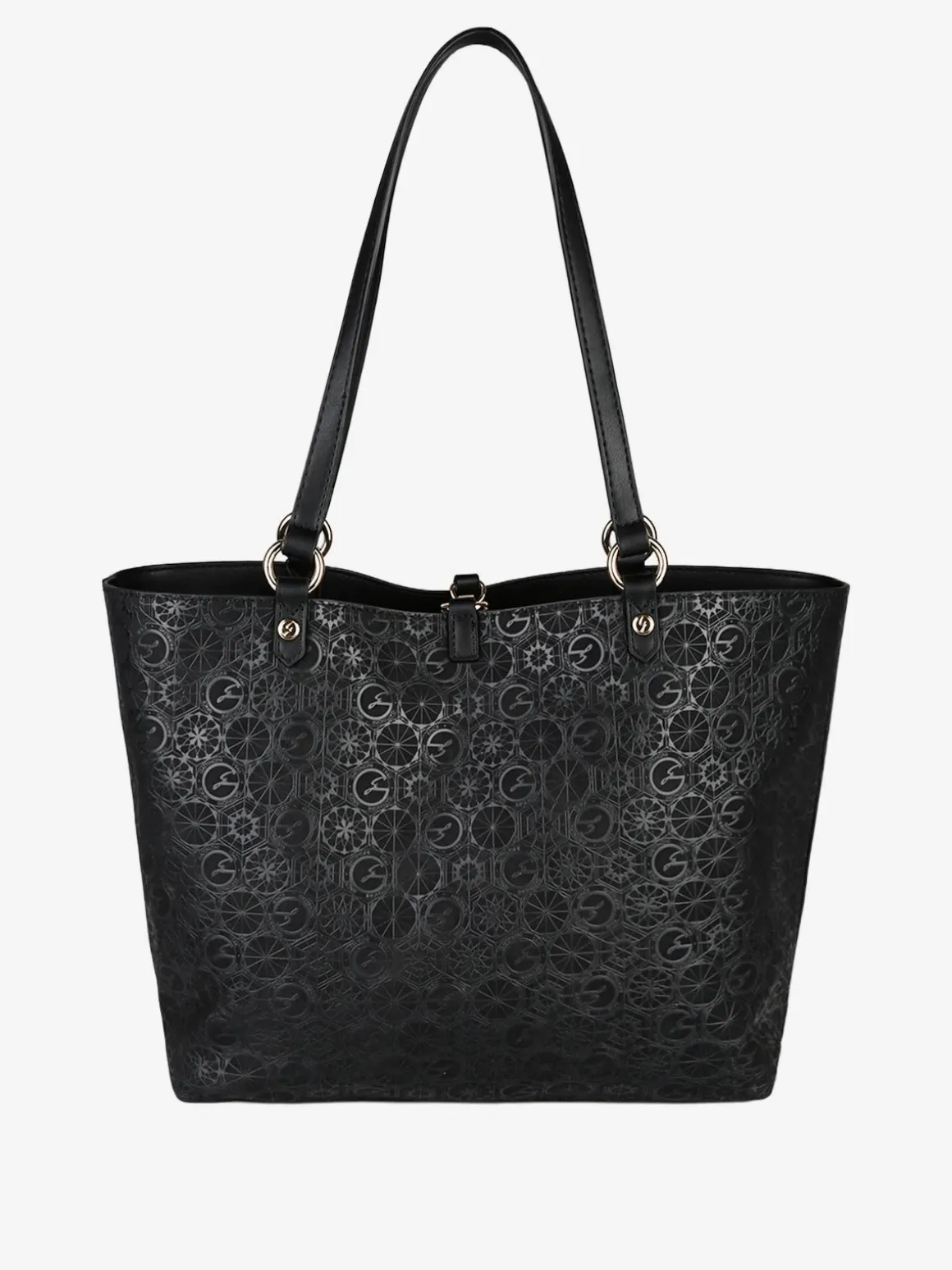 Gattinoni Borsa tote donna reversibile con pochette - nero