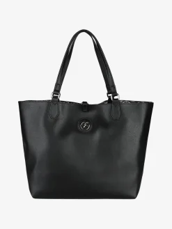 Gattinoni Borsa tote donna reversibile con pochette - nero