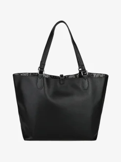 Gattinoni Borsa tote donna reversibile con pochette - nero