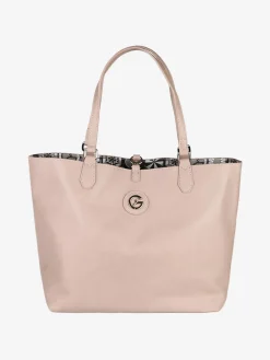Gattinoni Borsa tote donna reversibile con pochette - taupe