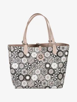 Gattinoni Borsa tote donna reversibile con pochette - taupe