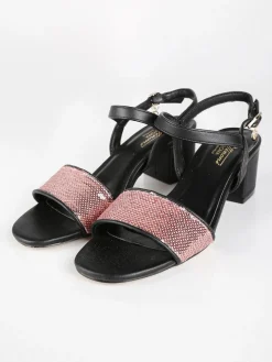 Gattinoni Sandali in pelle con paillettes