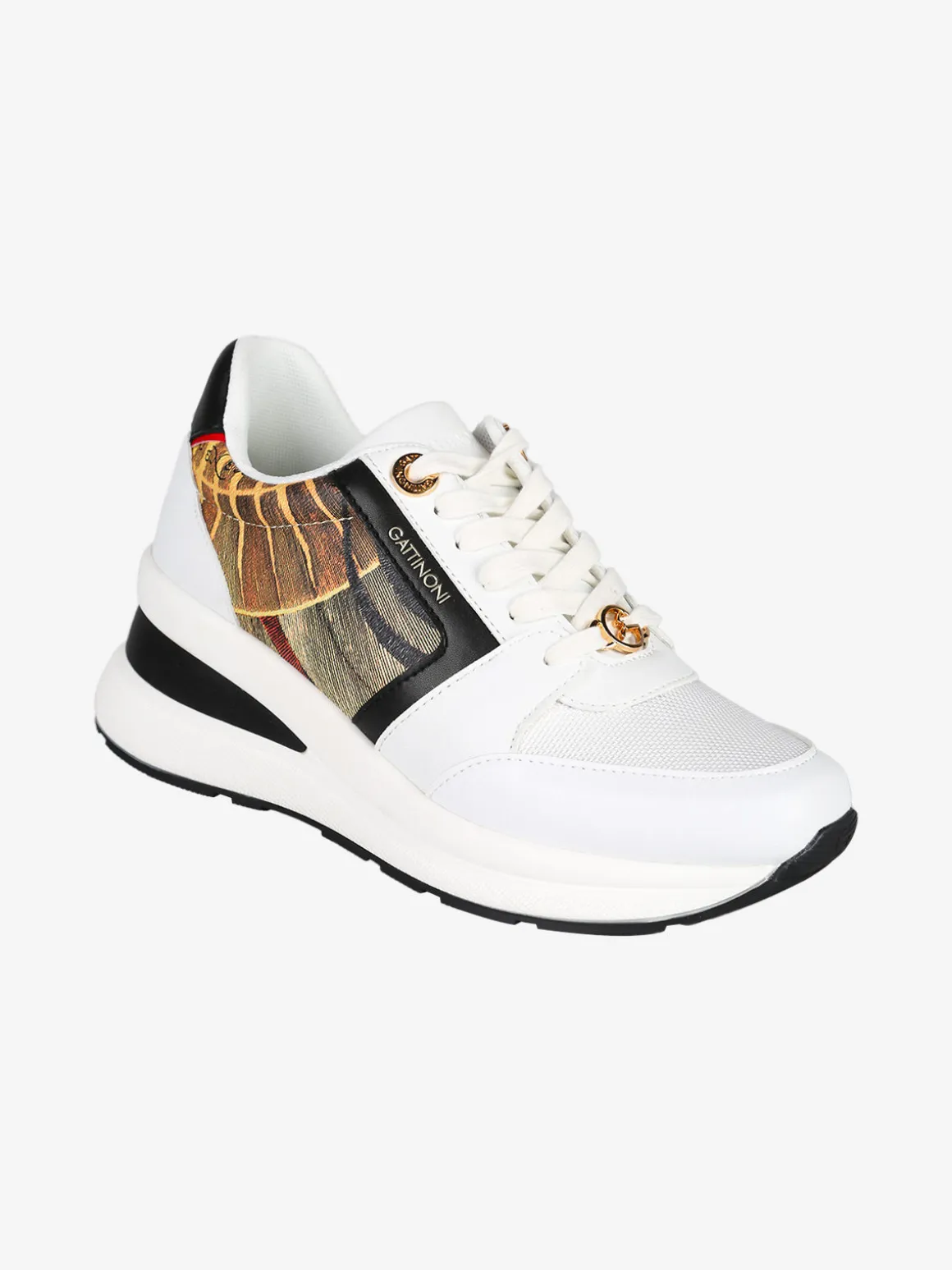 Gattinoni Sneakers da donna con zeppa