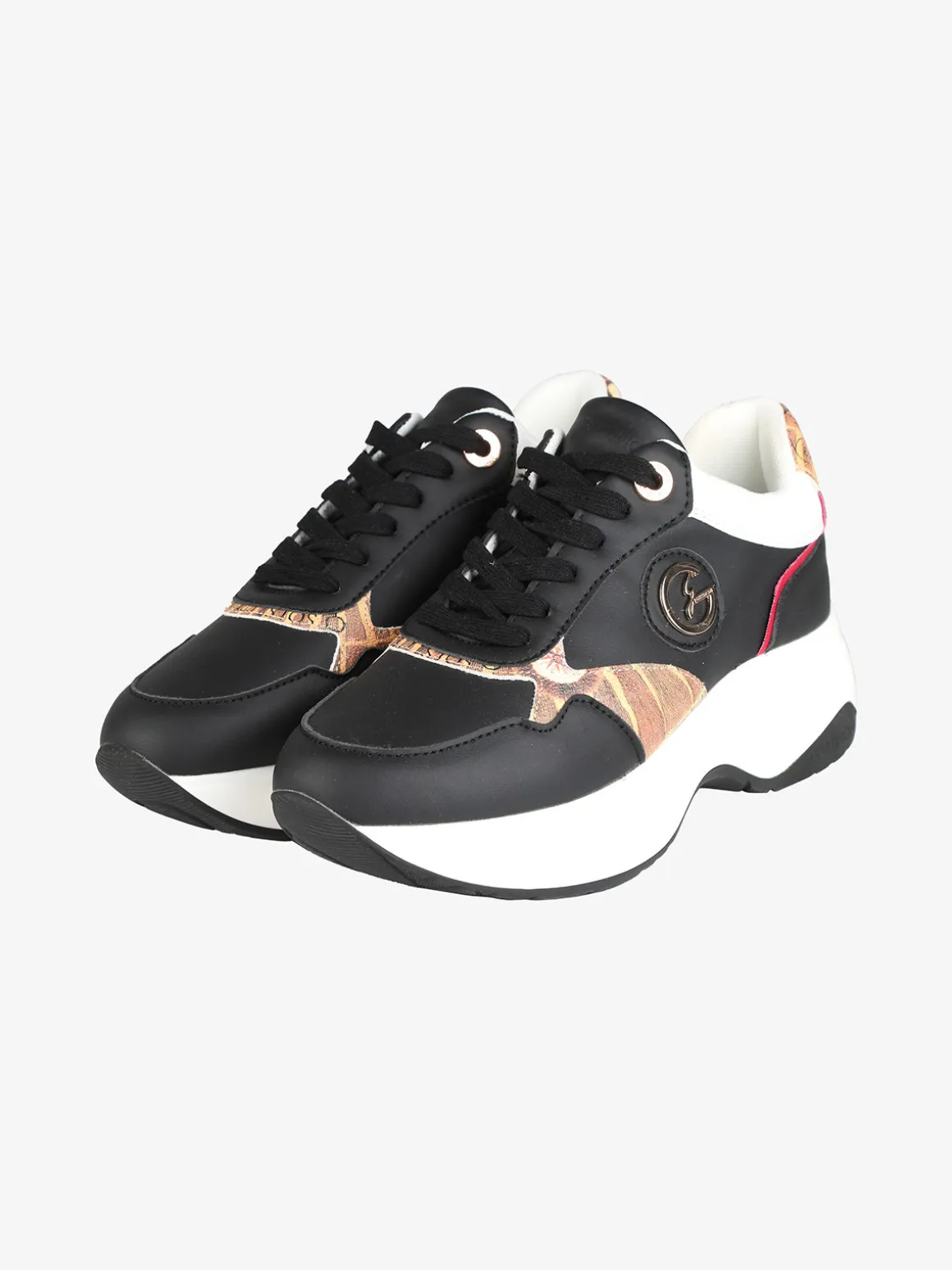 Gattinoni Sneakers donna stringate con platform