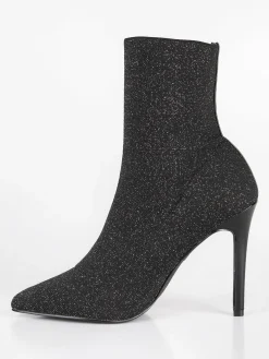 Gattinoni Stivaletti calzino con tacco e lurex