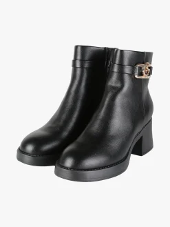 Gattinoni Stivaletti donna con tacco largo e zip
