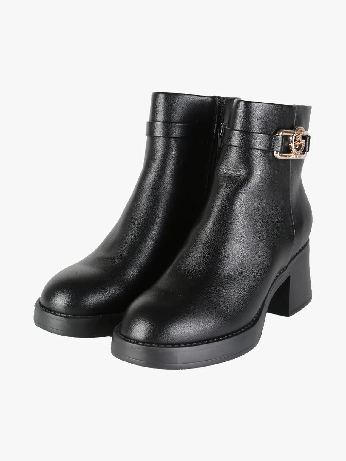Gattinoni Stivaletti donna con tacco largo e zip