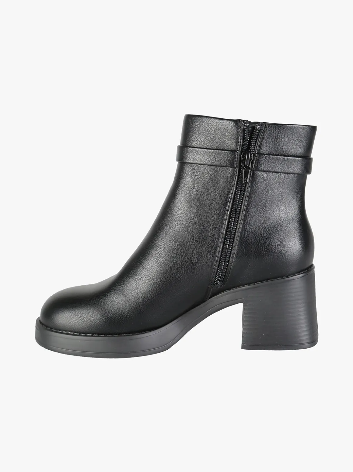 Gattinoni Stivaletti donna con tacco largo e zip