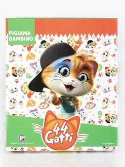 44 Gatti Pigiama corto da neonata con stampa
