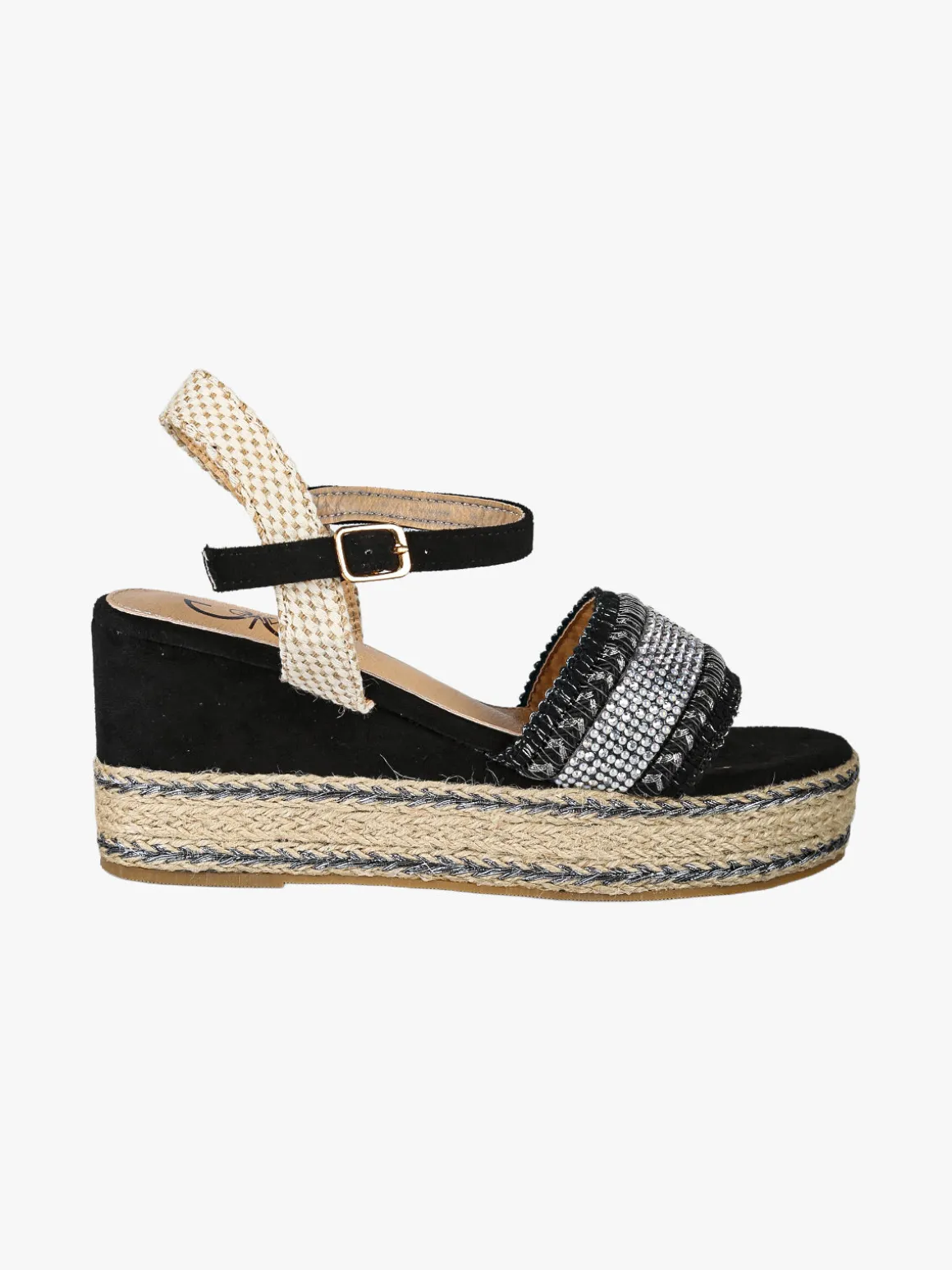 Gavi Sandali donna colorati con borchie e zeppa platform