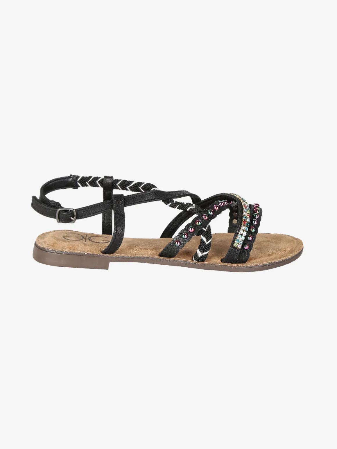 Gavi Sandali donna con fasce incrociate decorate
