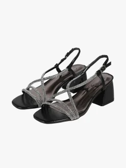 Gavi Sandali donna con tacco e strass