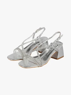 Gavi Sandali donna con tacco e strass