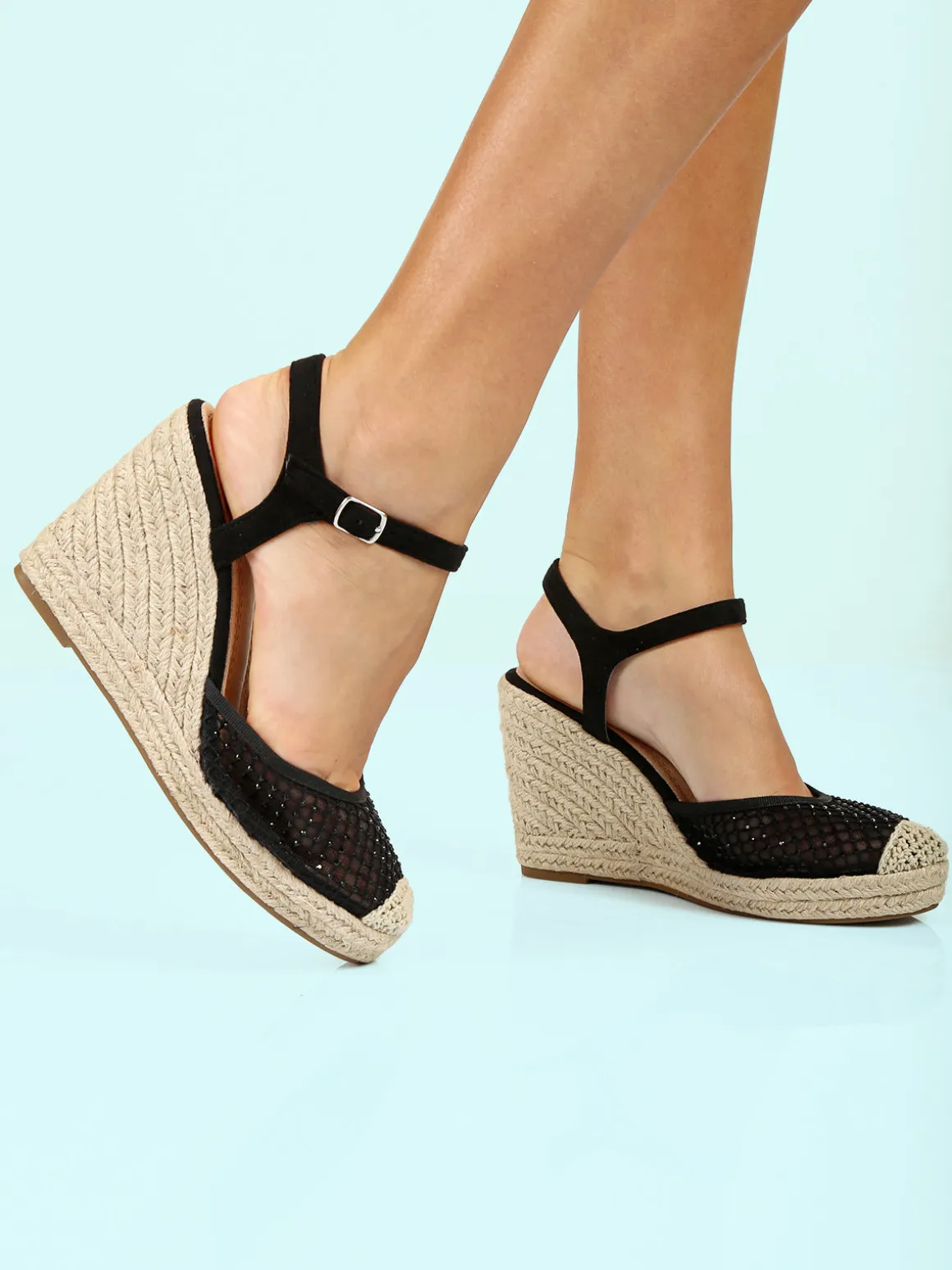 Gavi Sandali donna con zeppa