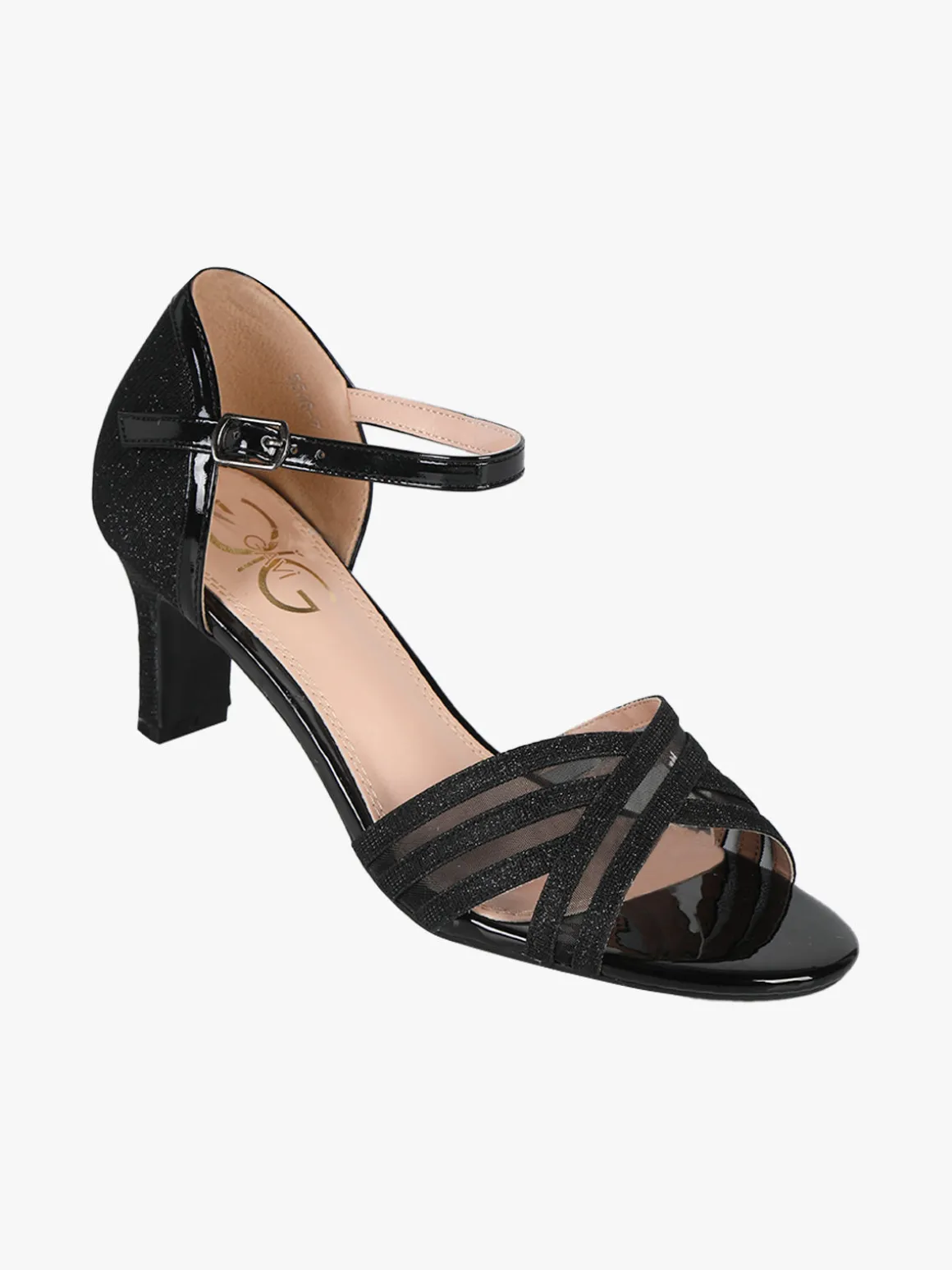 Gavi Sandali donna glitter chiusi sul tallone