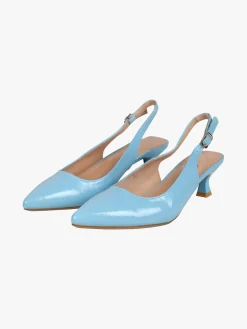 Gavi Slingback donna in vernice con tacco a rocchetto