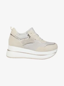 Gavi Sneakers donna stringate con platform