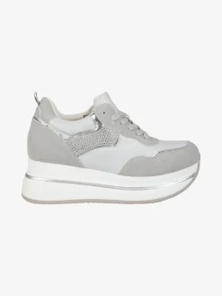 Gavi Sneakers donna stringate con platform